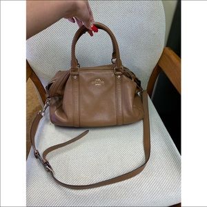 Coach Tan/Brown Bag
